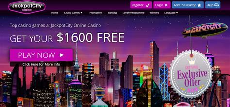 Sign Up at Jackpot City Online Casino and Grab Your 1600 Bonus!.
